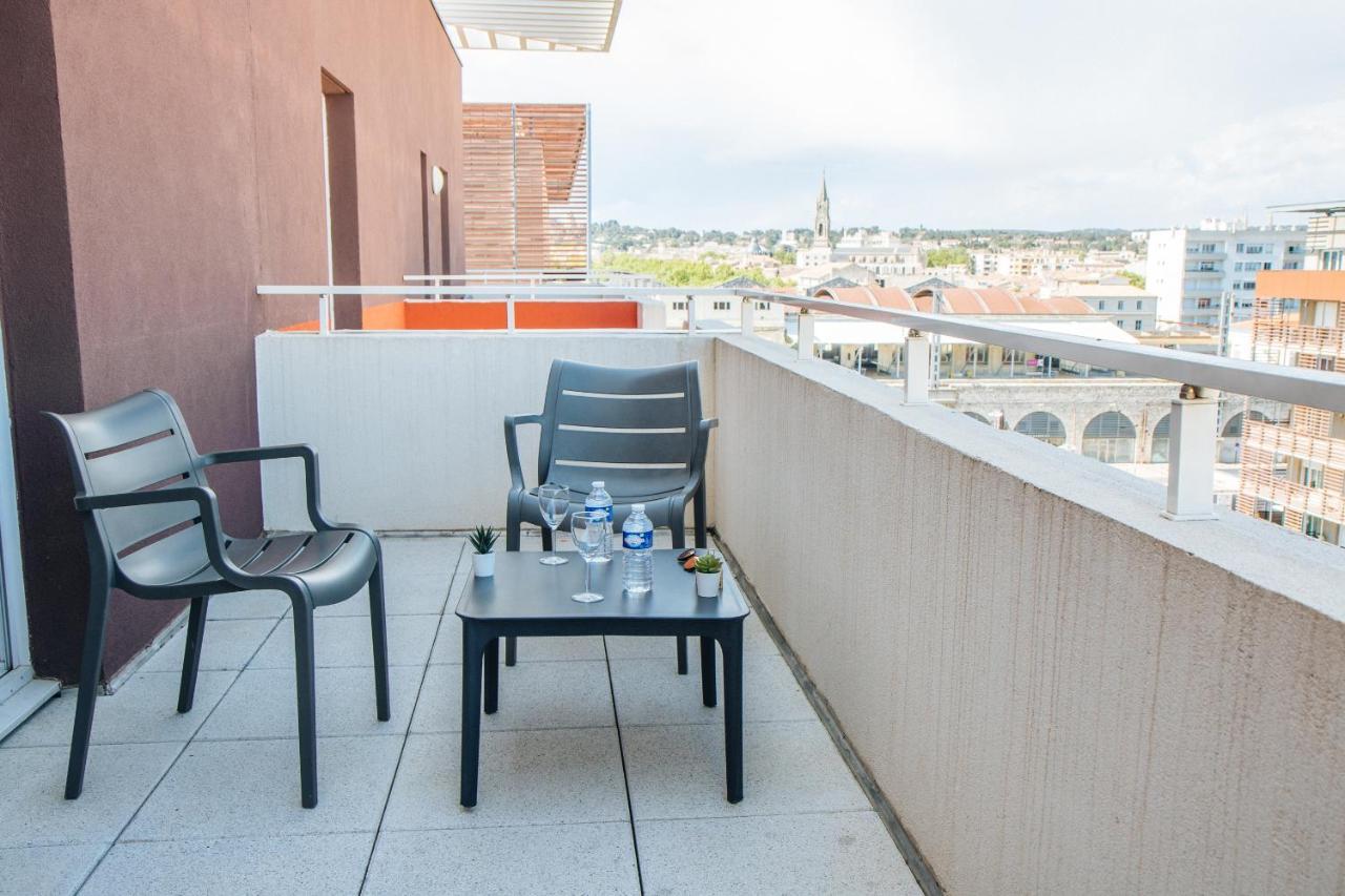 Aparthotel Twenty's Business Flats Nîmes Trigone Extérieur photo